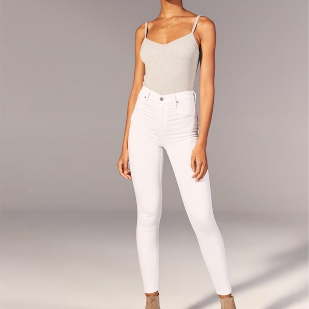 Abercrombie high rise jeans